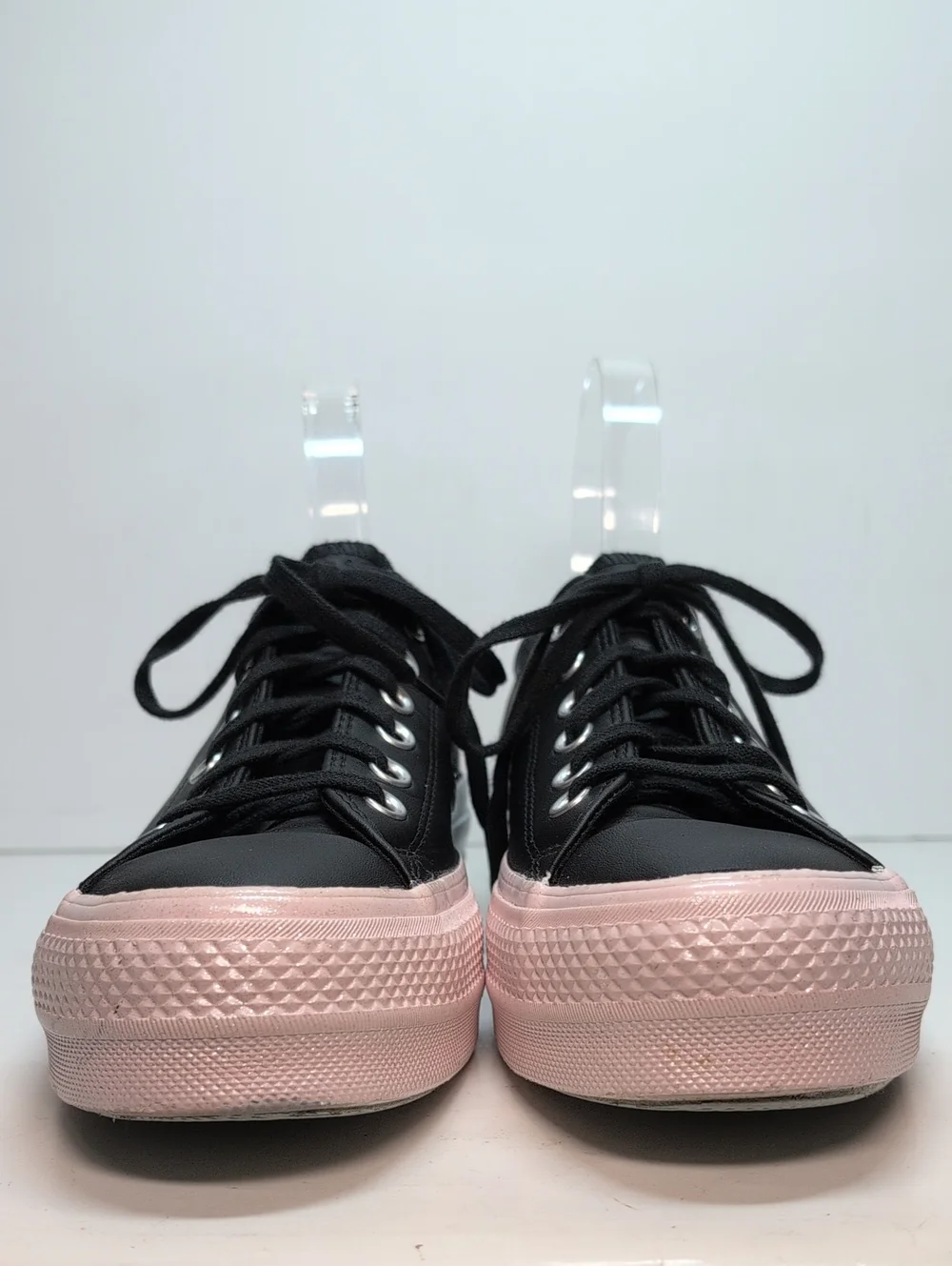 Converse All Star lift rainbow platform sneakers women's size 7.5 EU 38